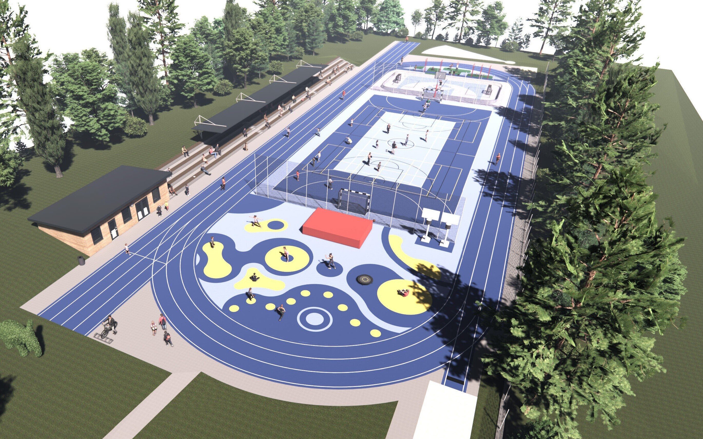 Revitalizace sportoviště - ZŠ Jana Palacha, Kutná Hora